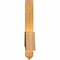 Ekena Millwork Eugene Rough Sawn Timber Gable Bracket, Western Red Cedar, 48"W x 12"H x 2"D x 4"F, 6/12 Pitch GBW048X12X0204EUG00RWR - alternate 5